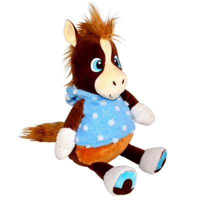 Сладкий новогодний подарок в мягкой игрушке весом 950 грамм 